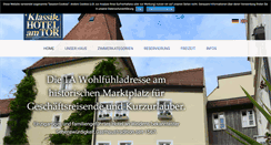 Desktop Screenshot of klassikhotel.de